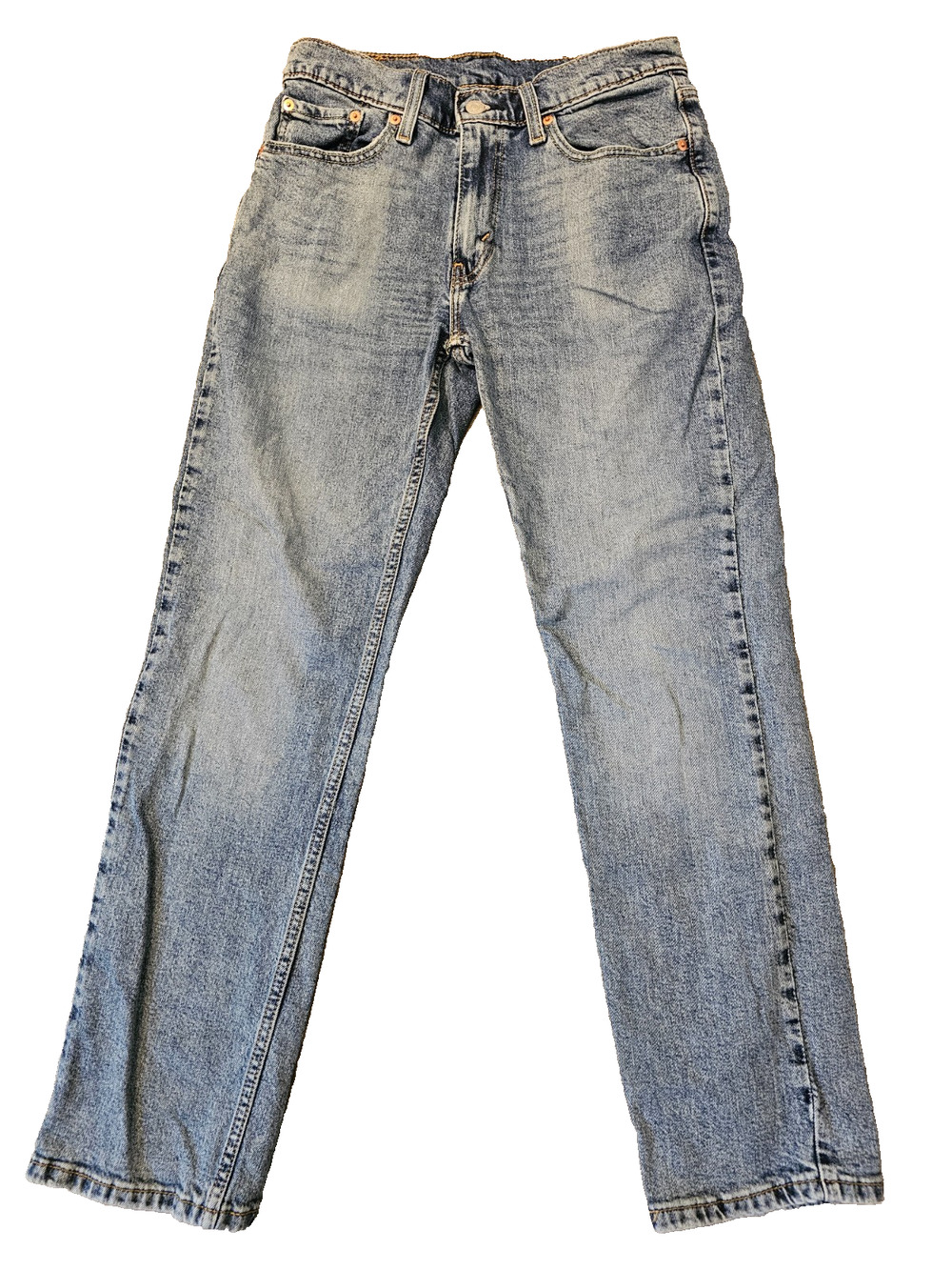 Levi's 514 Mens Jeans Size 30x30 Blue Slim Straight Denim Classic Jeans